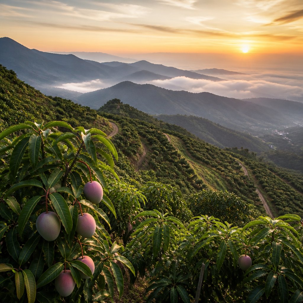 Panzhihua Mountain Sunrise