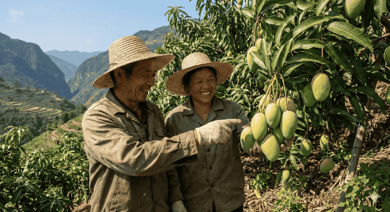 Uncle Wang - Growing mangoes for 18 years