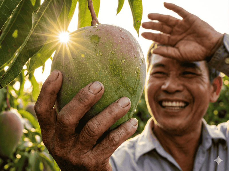 Uncle Liu - Growing mangoes for 25 years