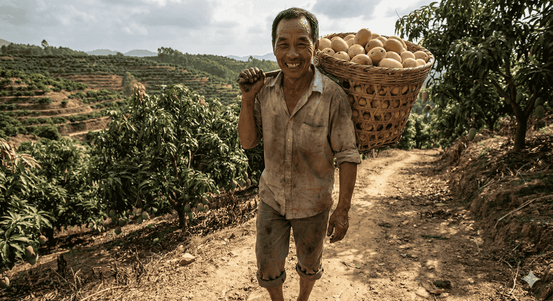 Aunt Zhao - Growing mangoes for 10 years