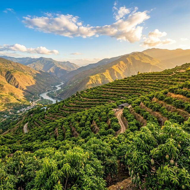 Keitt mango orchard in Panzhihua